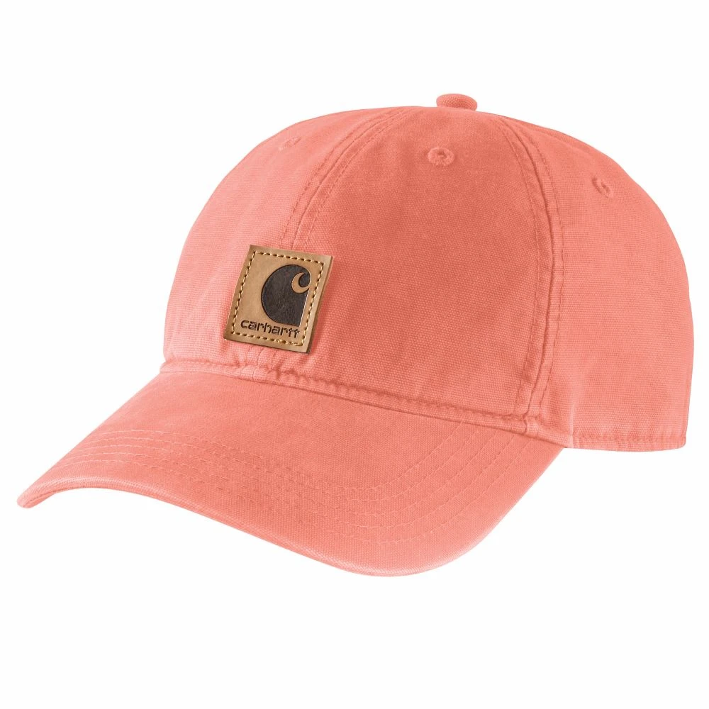 'Carhartt' Men's Adjustable Canvas Cap - Hibiscus