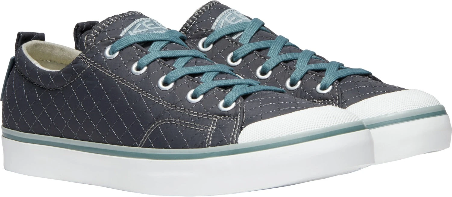 'Keen Outdoor' Women's Elsa II Quilted Sneaker - Stormy Weather Blue / Wrought Iron Grey - Image 5