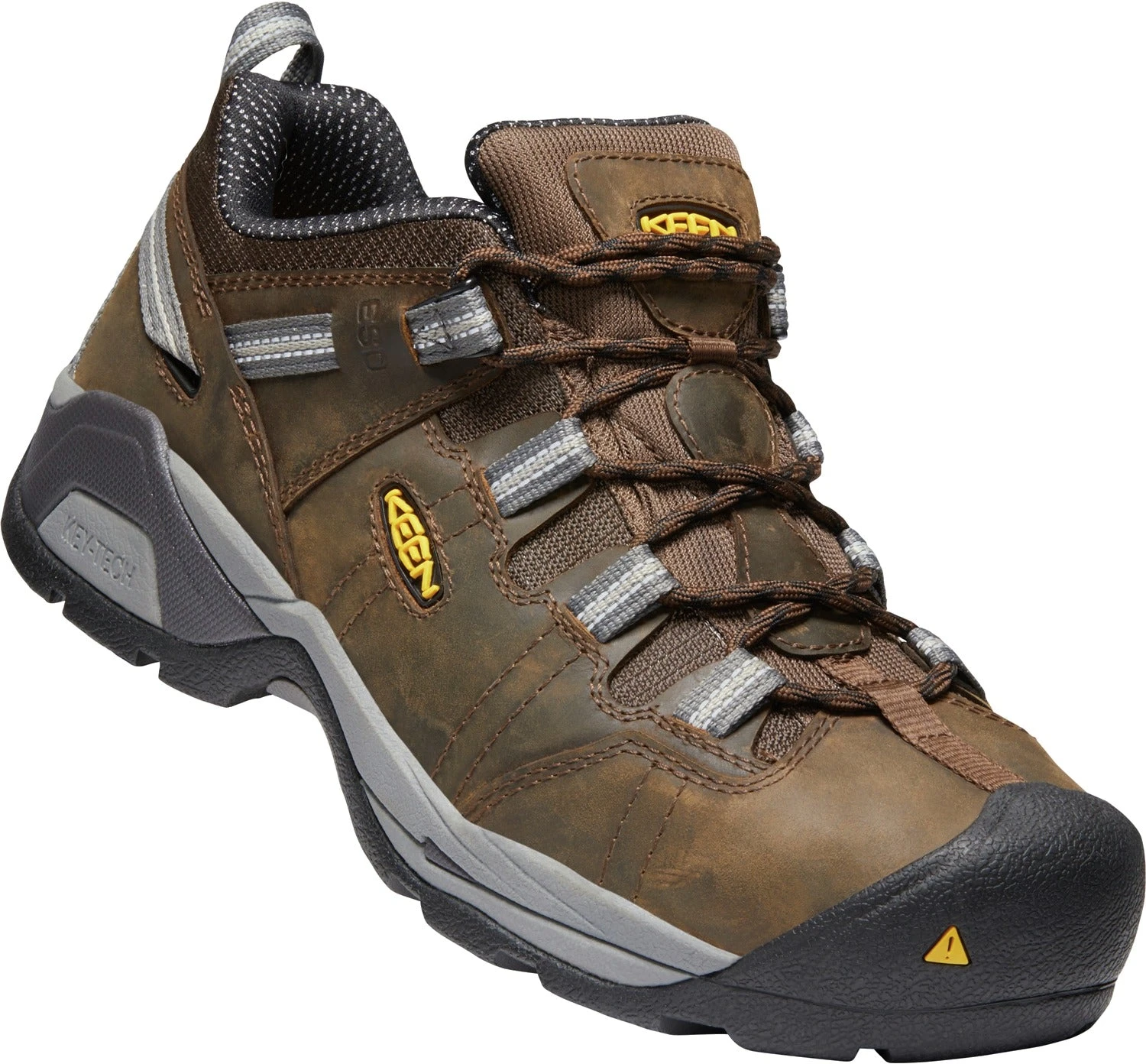 'Keen' Men's Detroit XT ESD Steel Toe - Cascade Brown / Gargoyle - Image 6