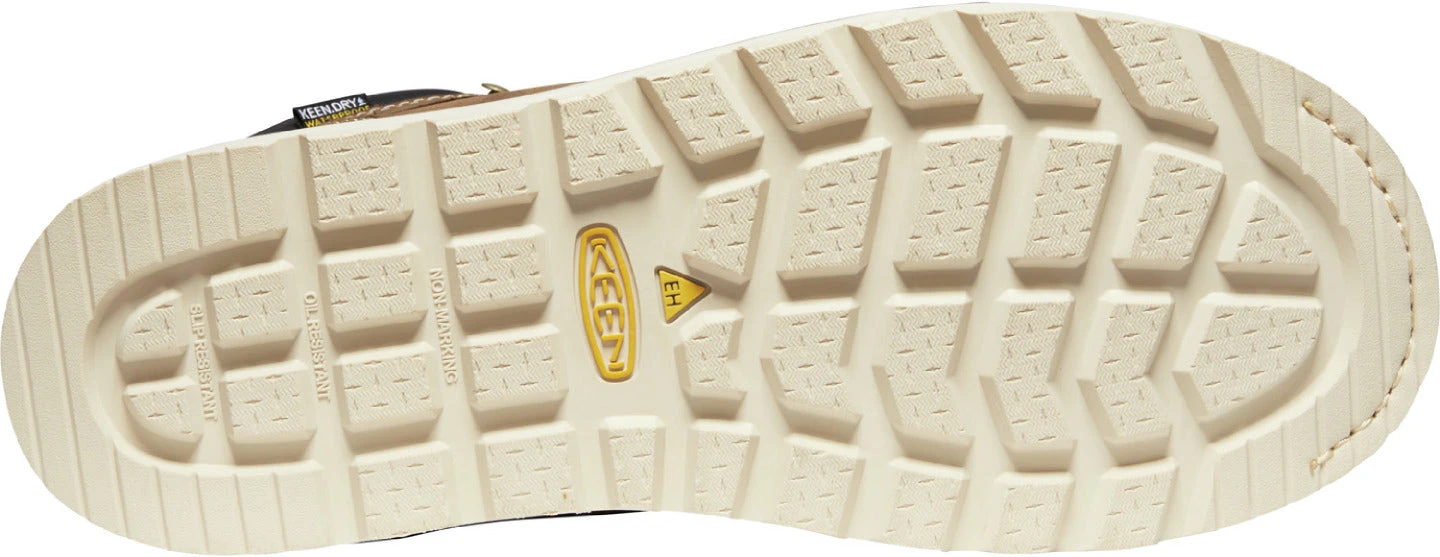 'Keen Utility' Men's 6" Cincinnati EH WP Soft Toe - Belgian / Sandshell - Image 3