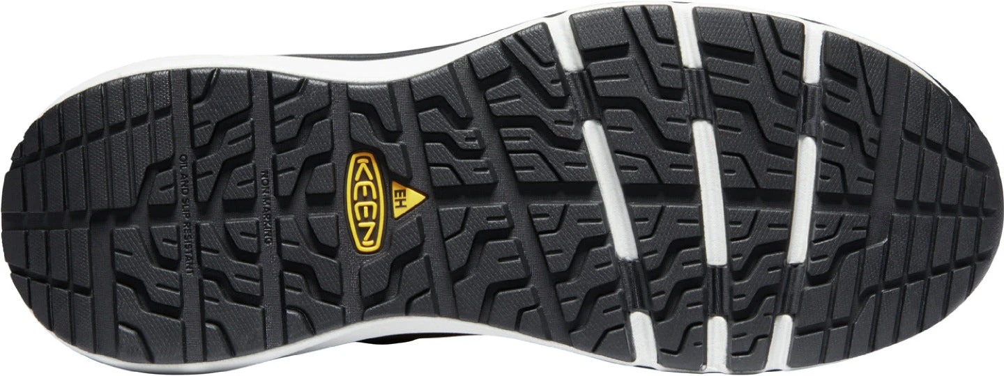 'Keen Utility' Men's Red Hook EH WP Comp Toe Hiker - Tobacco / Black - Image 3