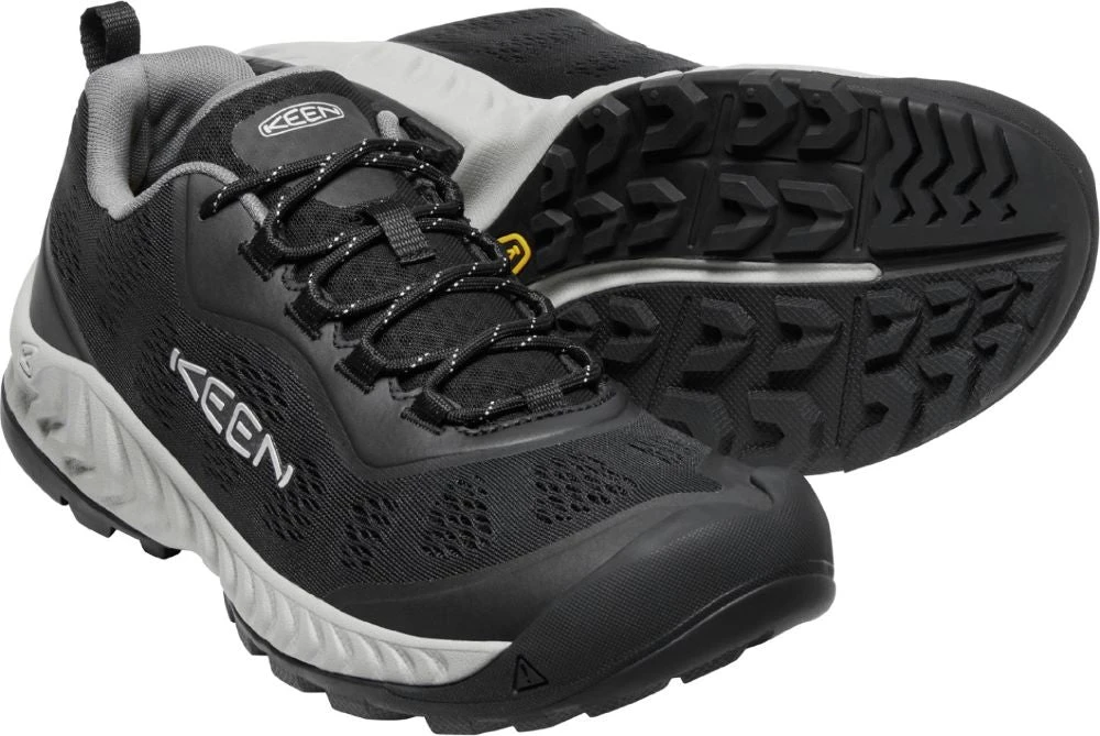 'Keen Outdoor' Men's NXIS Speed Low Hiker - Black / Vapor - Image 4