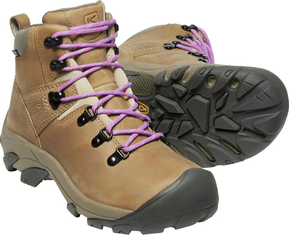 'Keen Outdoor' Women's Pyrenees WP Mid Hiker - Safari / English Lavender - Image 5