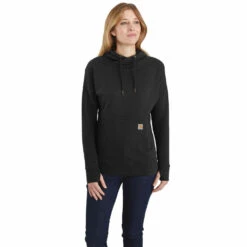 'Carhartt' Women's Newberry Hoodie - Black