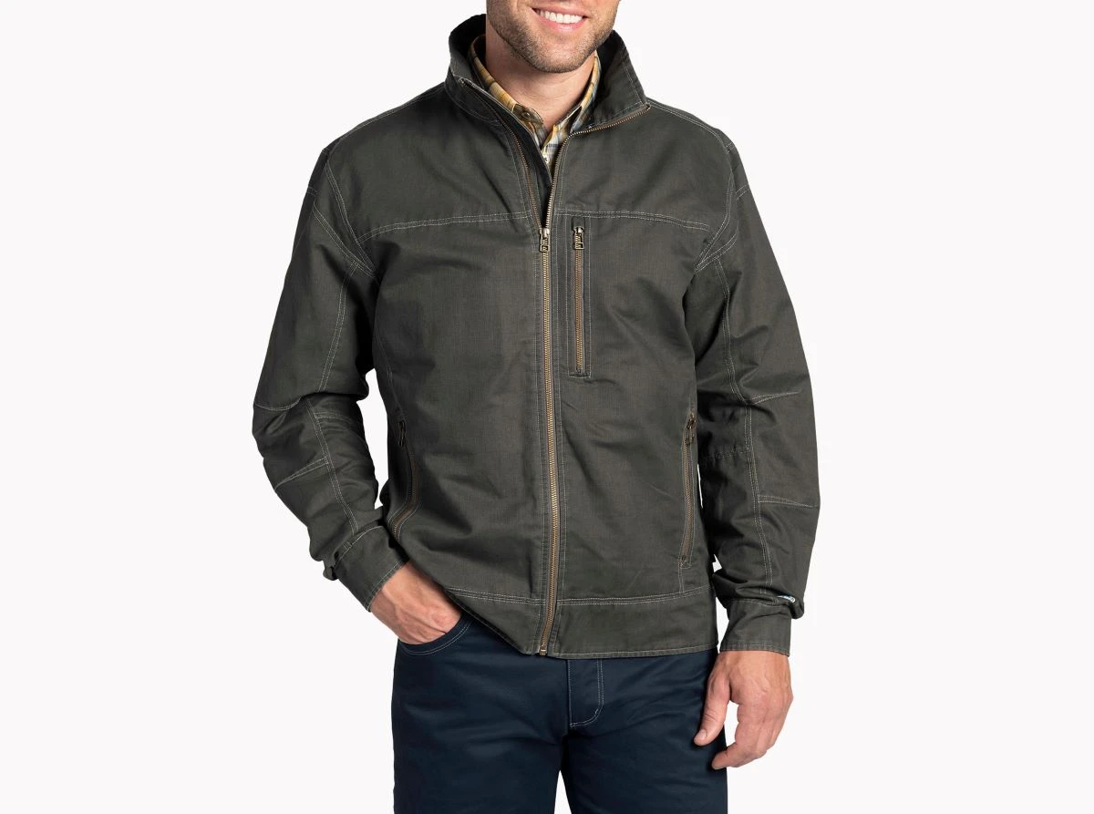 'Kuhl' Men's BURRâ„¢ Jacket - Gunmetal