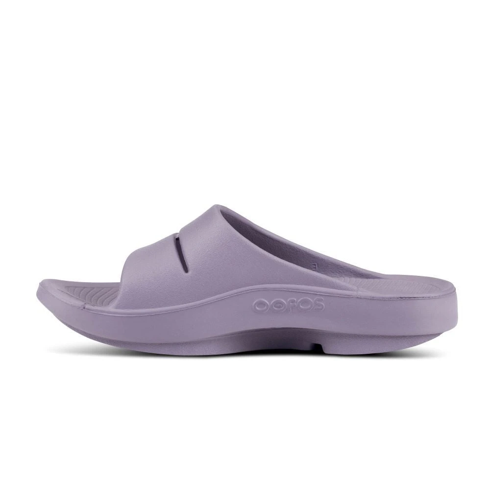 'OOFOS' Women's OOahh Slide Sandal - Mauve - Image 6