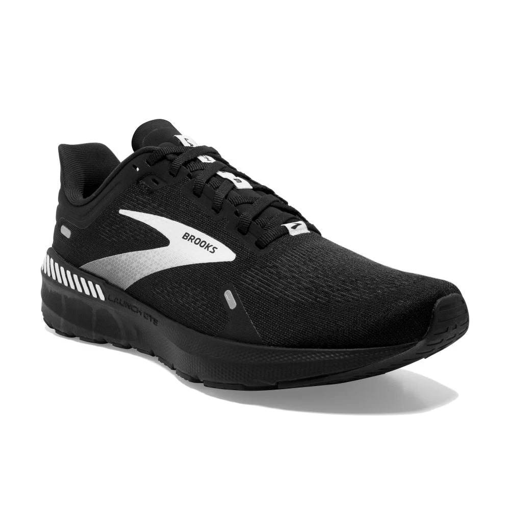 'Brooks' Men's Launch GTS 9 - Black / White - Image 4