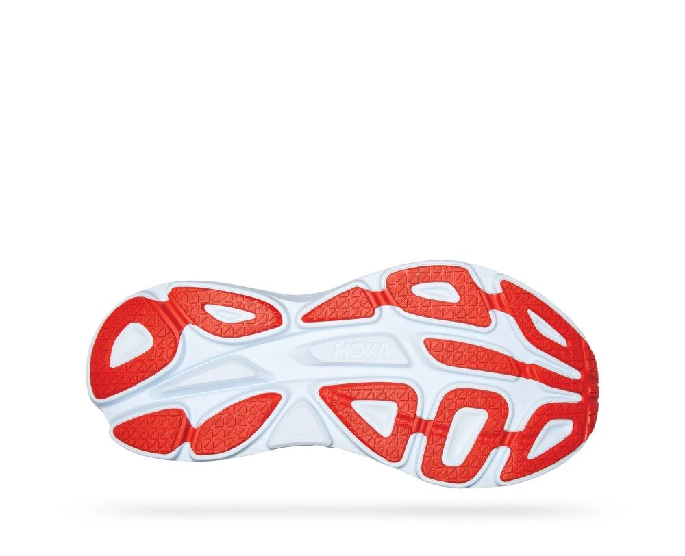 'HOKA' Men's Bondi 8 - Goblin Blue / Mountain Spring (X-Wide) - Image 3