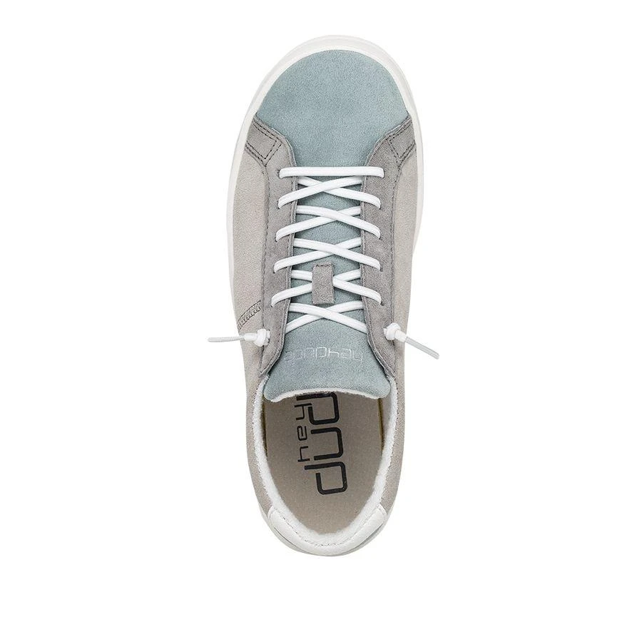 'Hey Dude' Women's Karina Suede - Ice Grey - Image 3