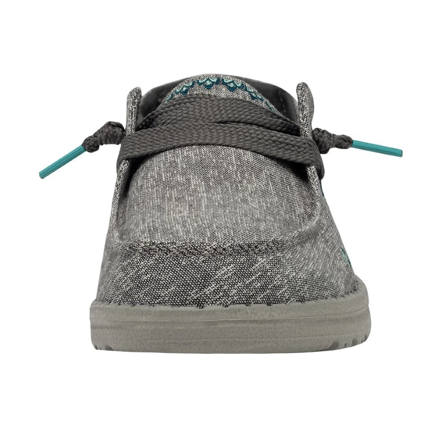 'Hey Dude' Women's Wendy Flora - Tulip Grey - Image 4