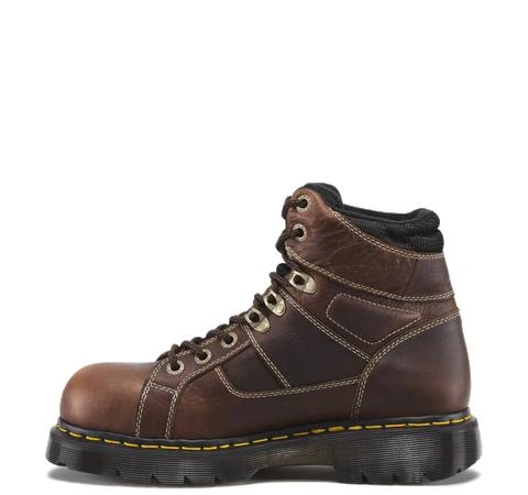 'Dr. Martens' Men's 6" Ironbridge Leather EH WP Steel Toe - Brown - Image 2