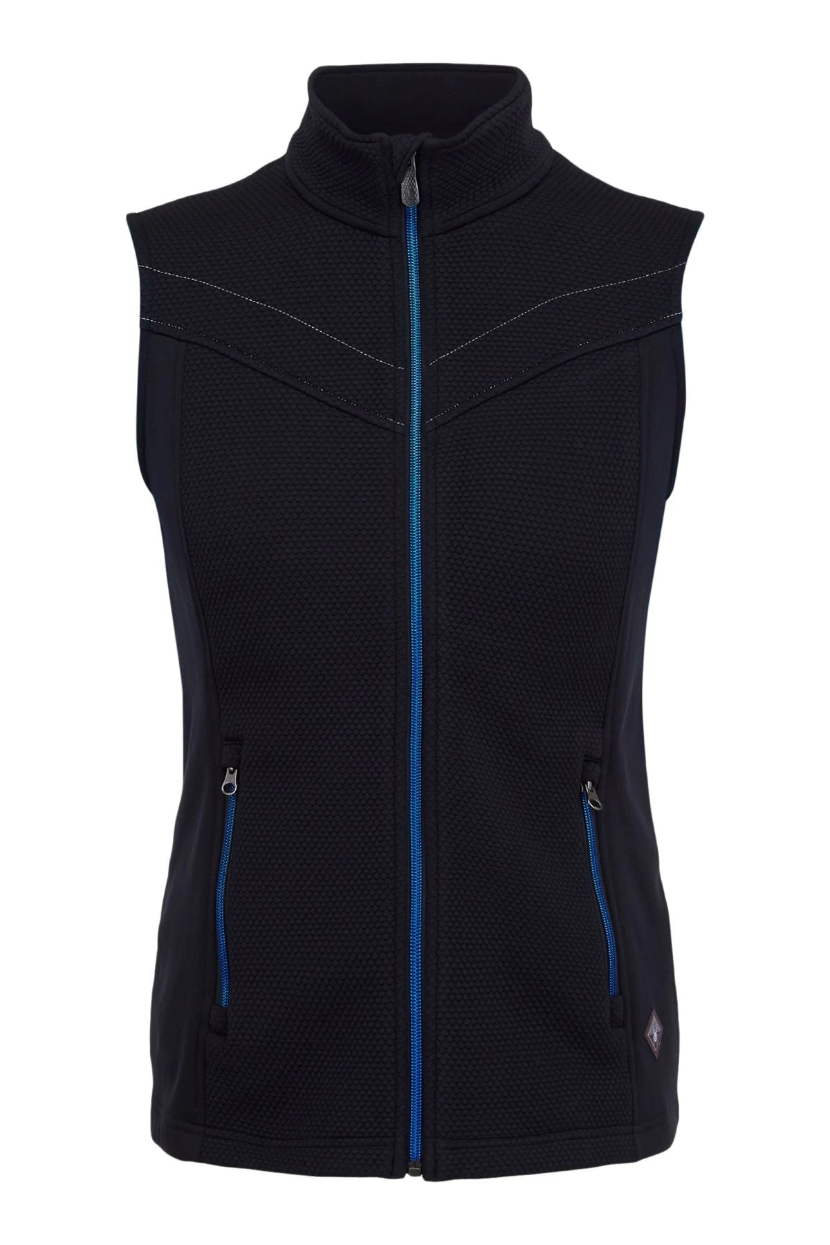 'Spyder' Women's Encore Fleece Vest - Black - Image 2