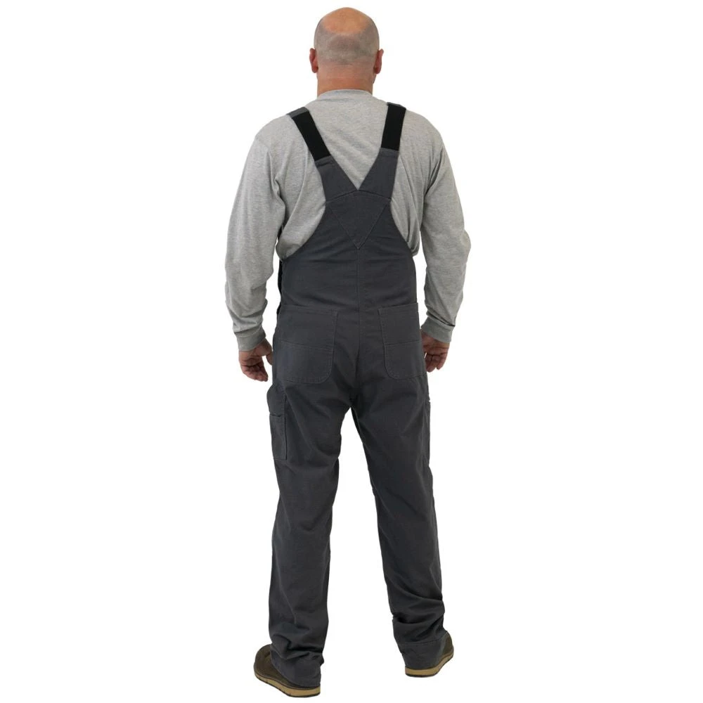 'Key' Men's Flex Duck Bib Overall - Slate - Image 2