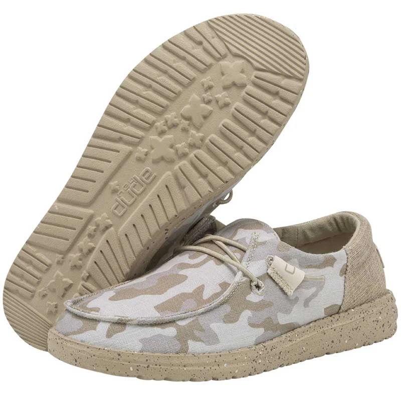 'Hey Dude' Women Wendy Funk - Camo Linen Tide