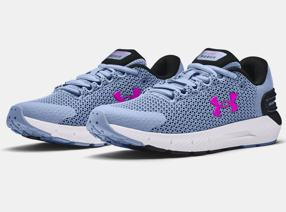 'Under Armour' Women's Charged Rogue 2.5 - Washed Blue - Image 3
