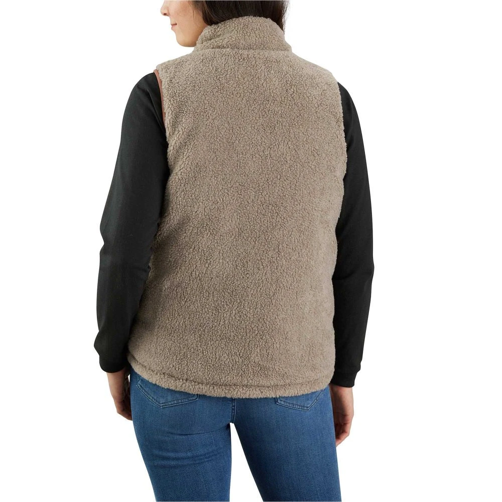 'Carhartt' Women's Montana Reversible Insulated Vest - Oak Brown - Image 3