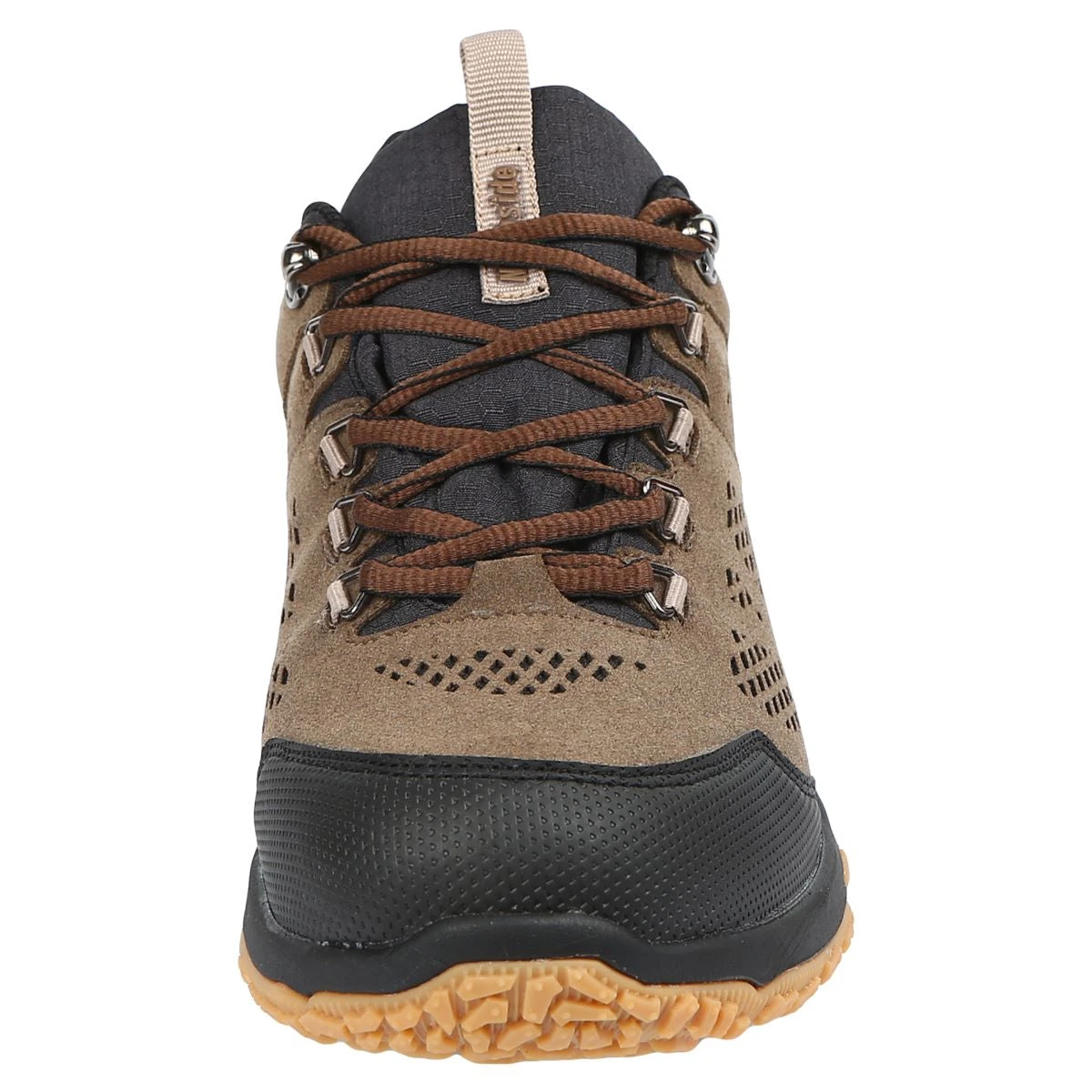 'Northside' Men's Benton WP Hiker - Brown / Black - Image 4