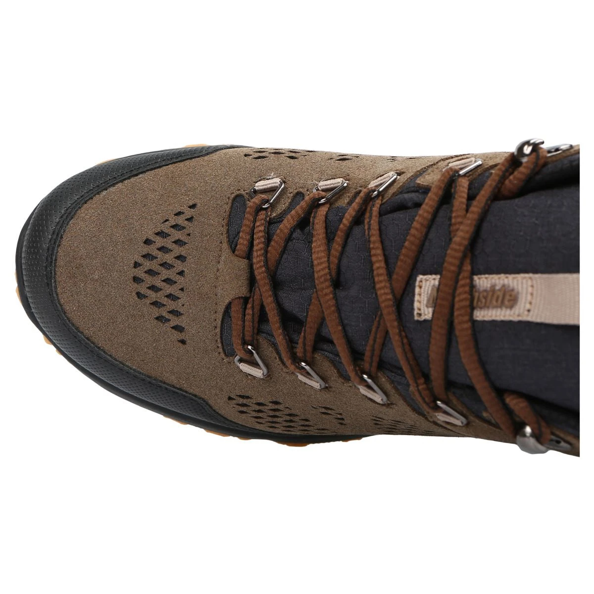 'Northside' Men's Benton WP Hiker - Brown / Black - Image 2