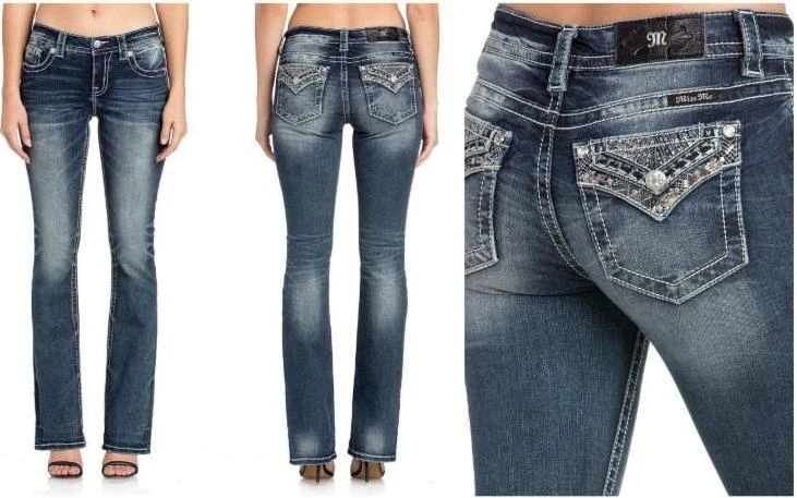 Mad About You Bootcut Jeans - Dark Wash Denim