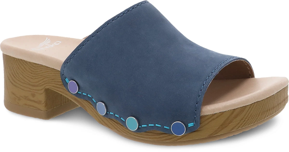 'Dansko' Women's Giana - Blue Milled Nubuck - Image 4