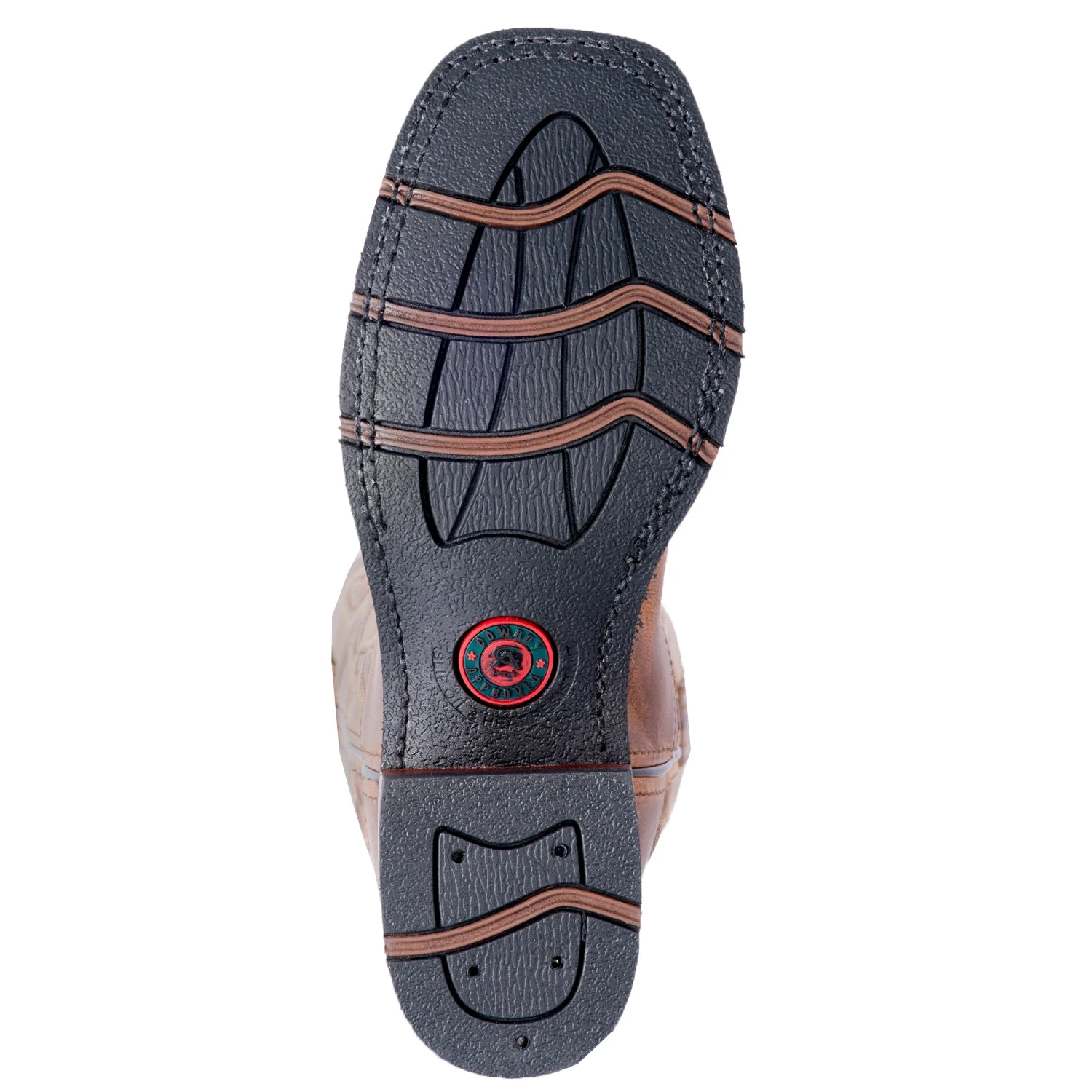 'Laredo' Women's 11" Anita Western Square Toe - Brown - Image 2