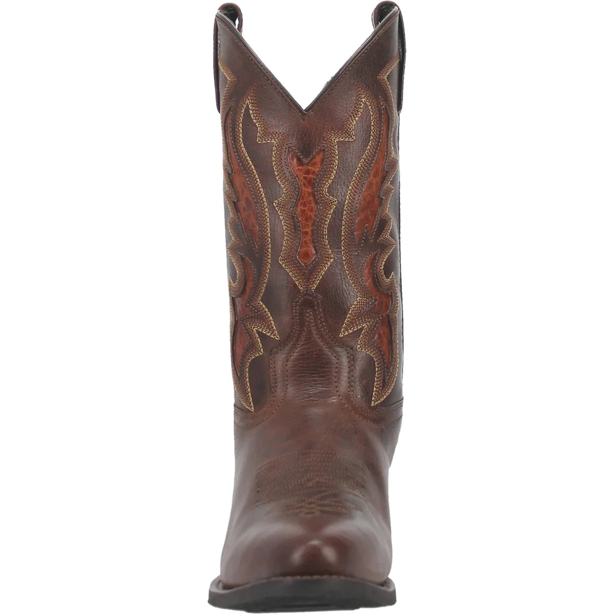 'Laredo' Men's 12" Silas Western Round Toe - Brown - Image 4