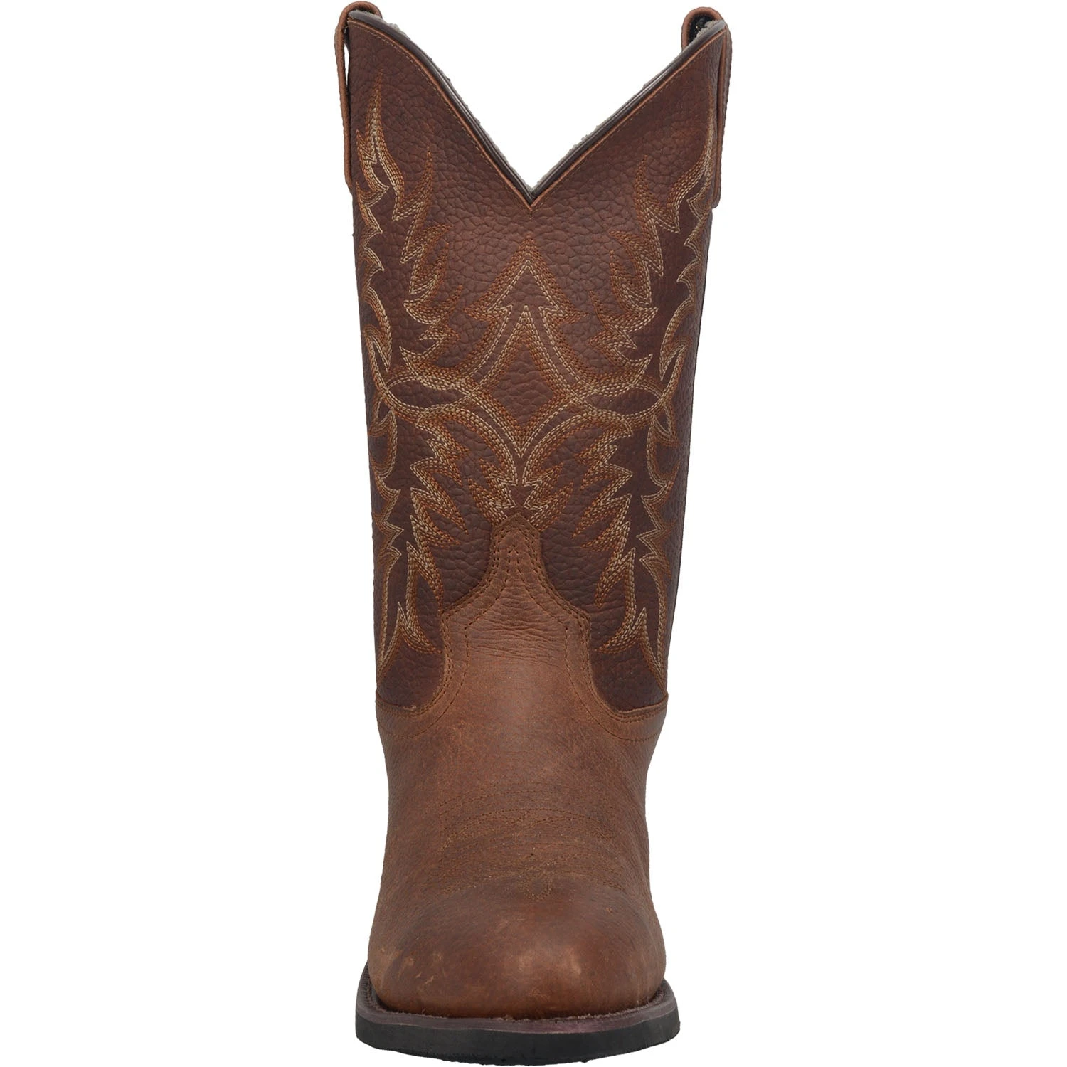 'Laredo' Men's 12" Saw Mill Western Round Toe - Brown - Image 4