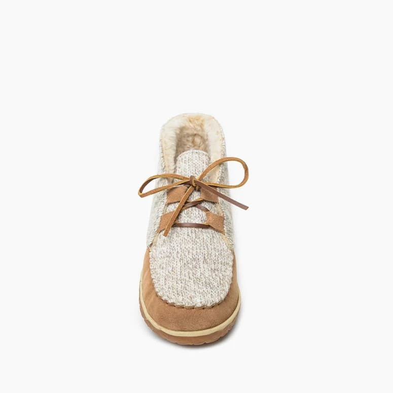 'Minnetonka' Women's Torrey Slipper - Cinnamon (Wide) - Image 2