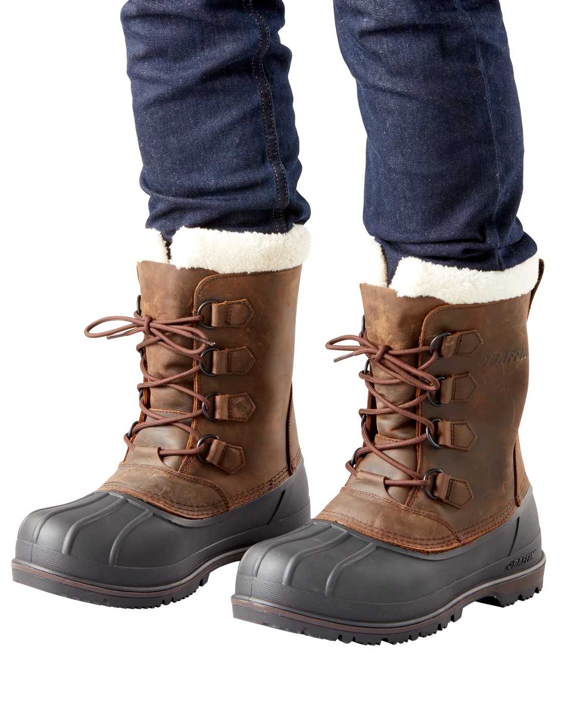 'Baffin' Men's 12" Canada Insulated WP Boot - Brown - Image 5