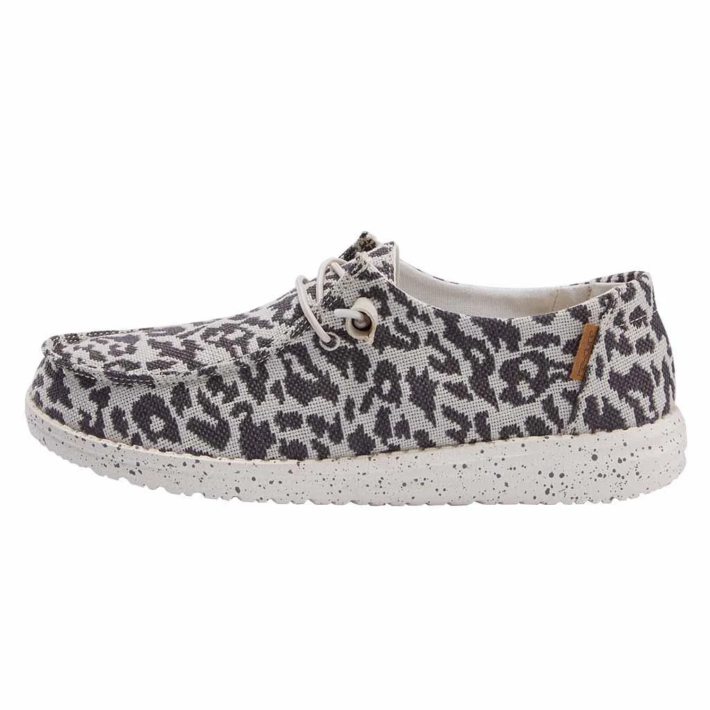 'Hey Dude' Women's Wendy Jungle - Grey Cheetah - Image 6