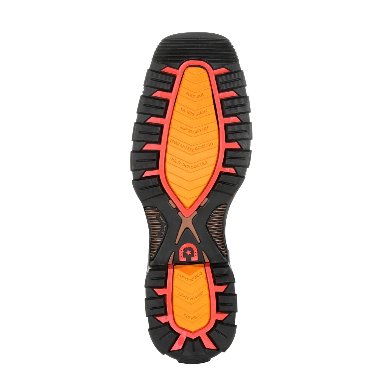 'Durango' Men's 11" Maverick XP Western Work Square Toe - Brown / Tan - Image 2