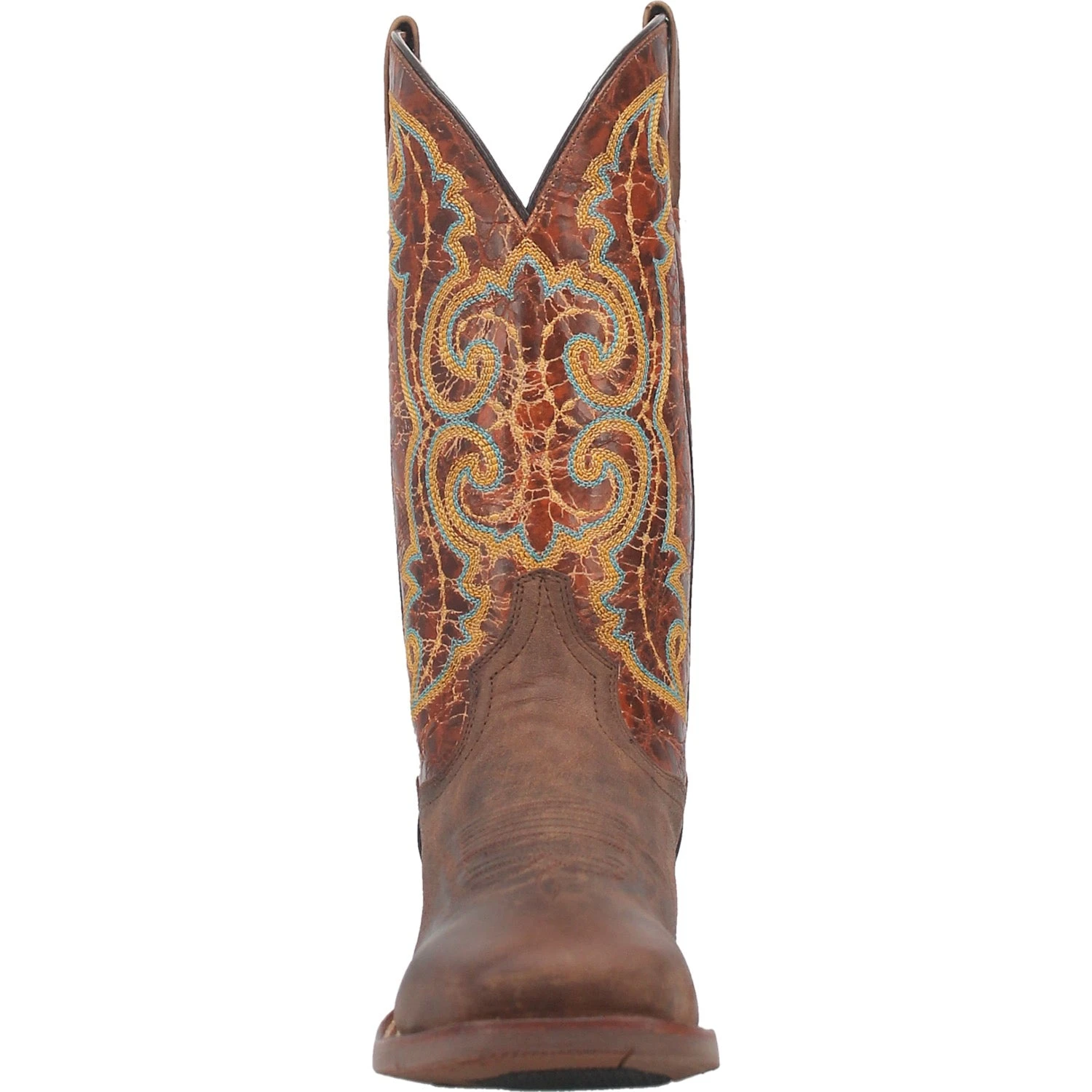 'Dan Post' Men's 13" Bullhead Western Square Toe - Rust - Image 4