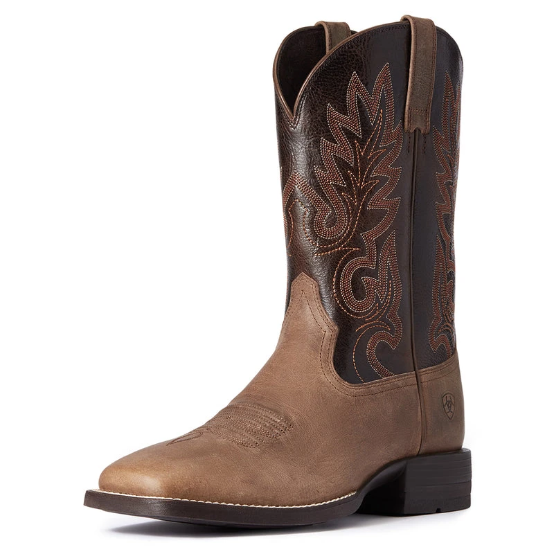 'Ariat' Men's Layton Square Toe - Brown - Image 4