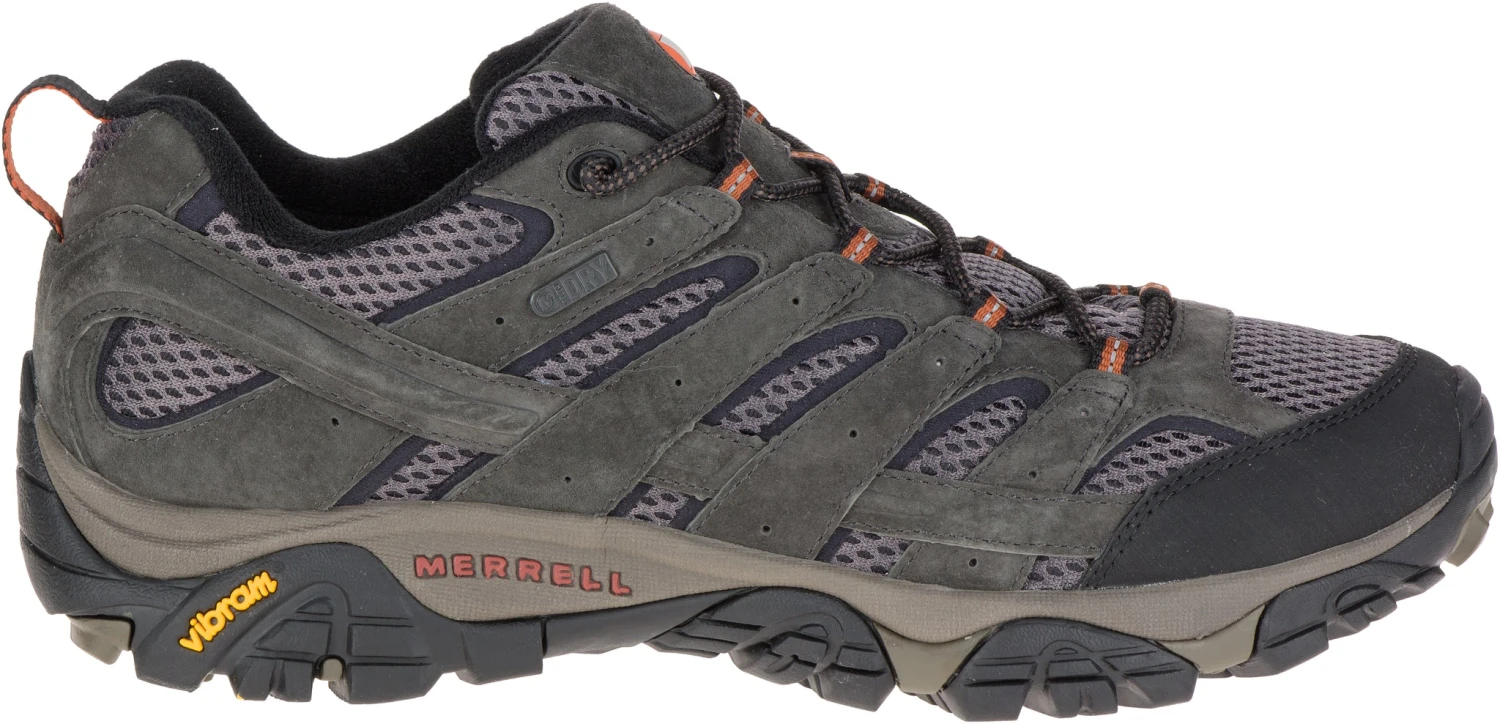 'Merrell' Men's Moab 2 WP - Olive Green / Grey - Image 4
