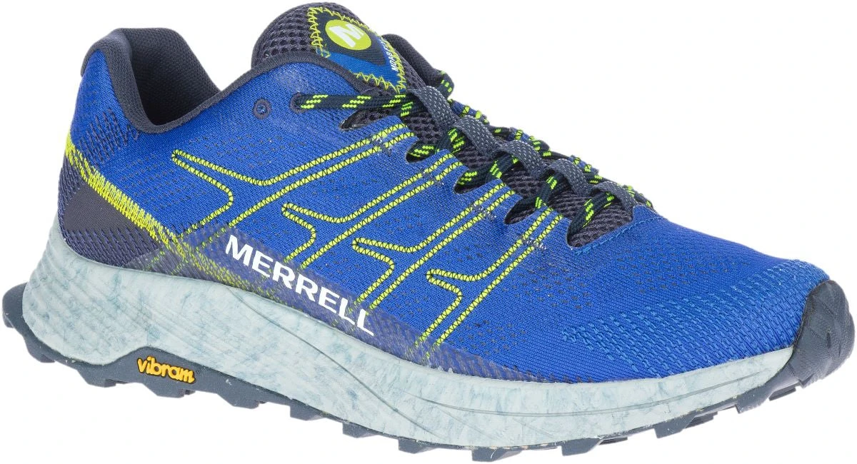 'Merrell' Men's Moab Flight Athletic Trail - Cobalt - Image 2