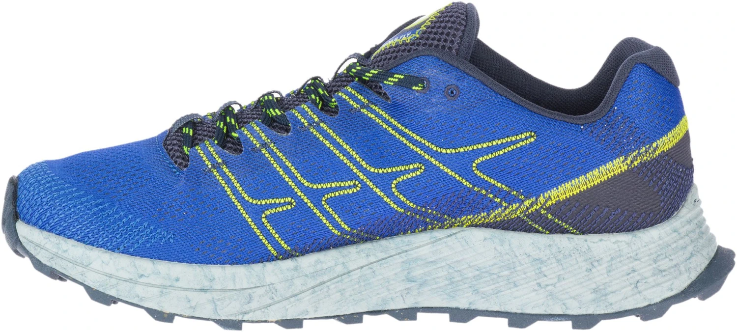 'Merrell' Men's Moab Flight Athletic Trail - Cobalt - Image 7