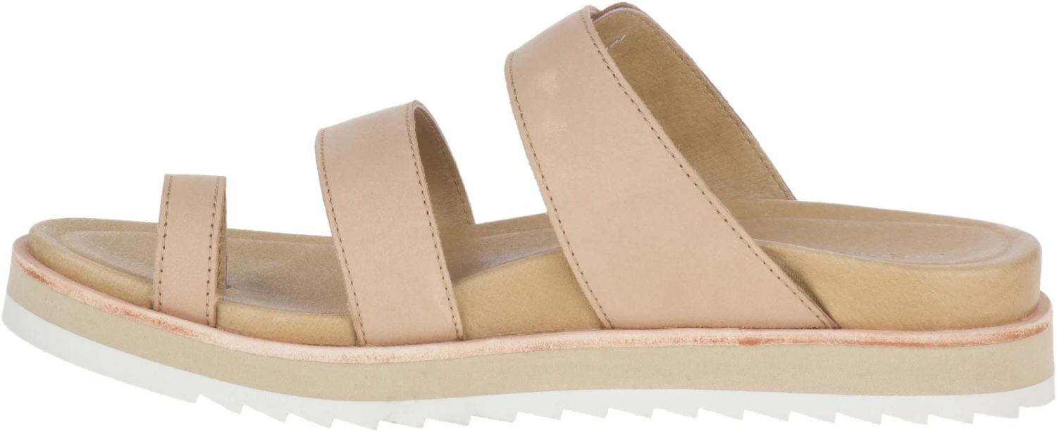 'Merrell' Women's Juno Buckle Slide - Camel - Image 7