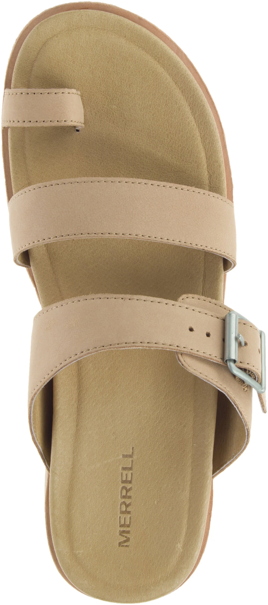 'Merrell' Women's Juno Buckle Slide - Camel - Image 4
