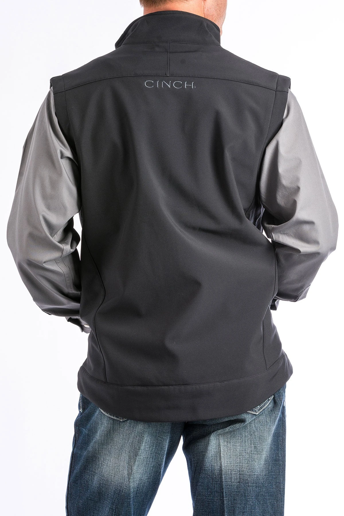 'Cinch' Men's Bonded Vest - Black (Ext. Sizes) - Image 3