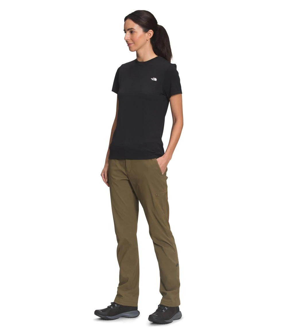 'The North Face' Women's Paramount Mid-Rise Pant - Military Olive - Image 4