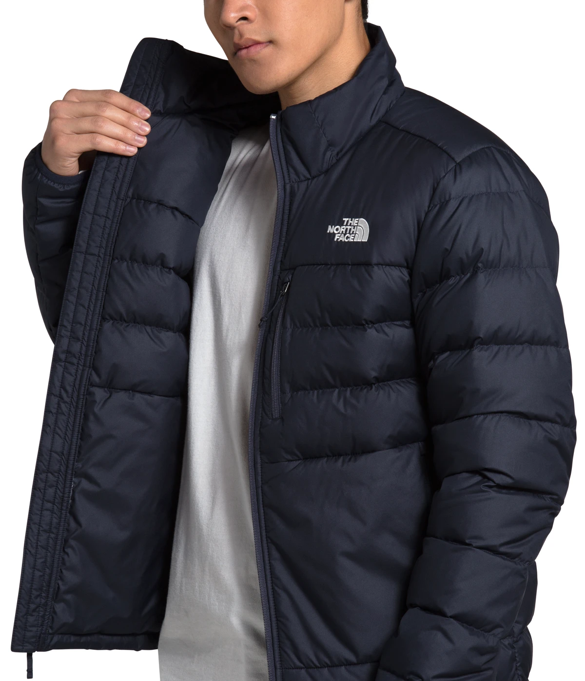 'The North Face' Men's Anconcagua 2 Jacket - Aviator Navy - Image 5