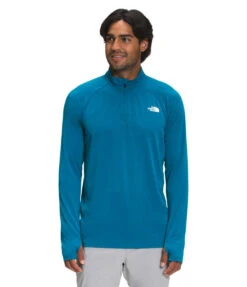 'The North Face' Men's Wander 1/4 Zip - Banff Blue