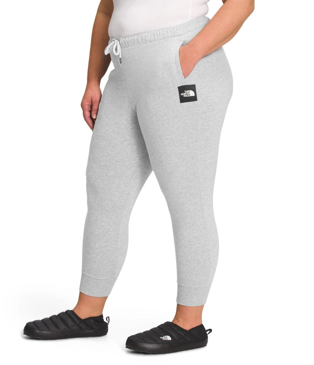 'The North Face' Women's Box NSE Joggers - TNF Light Grey Heather (Ext. Sizes) - Image 2