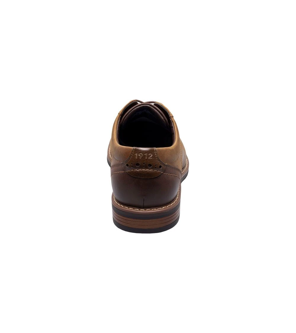 'Nunn Bush' Men's Centro Flex Cap Toe Oxford - Brown - Image 5