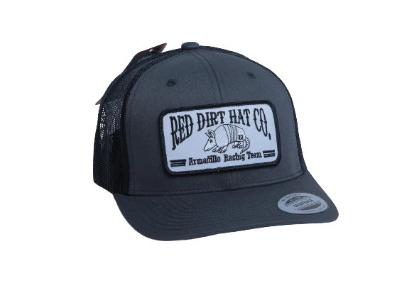 'Red Dirt Hat Company' Men's Dillo Cap - Grey / Black