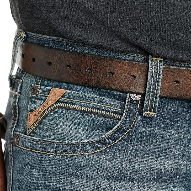 'Ariat' Men's M4 Low Rise Stretch Stockton Stackable Straight - Kentucky - Image 4