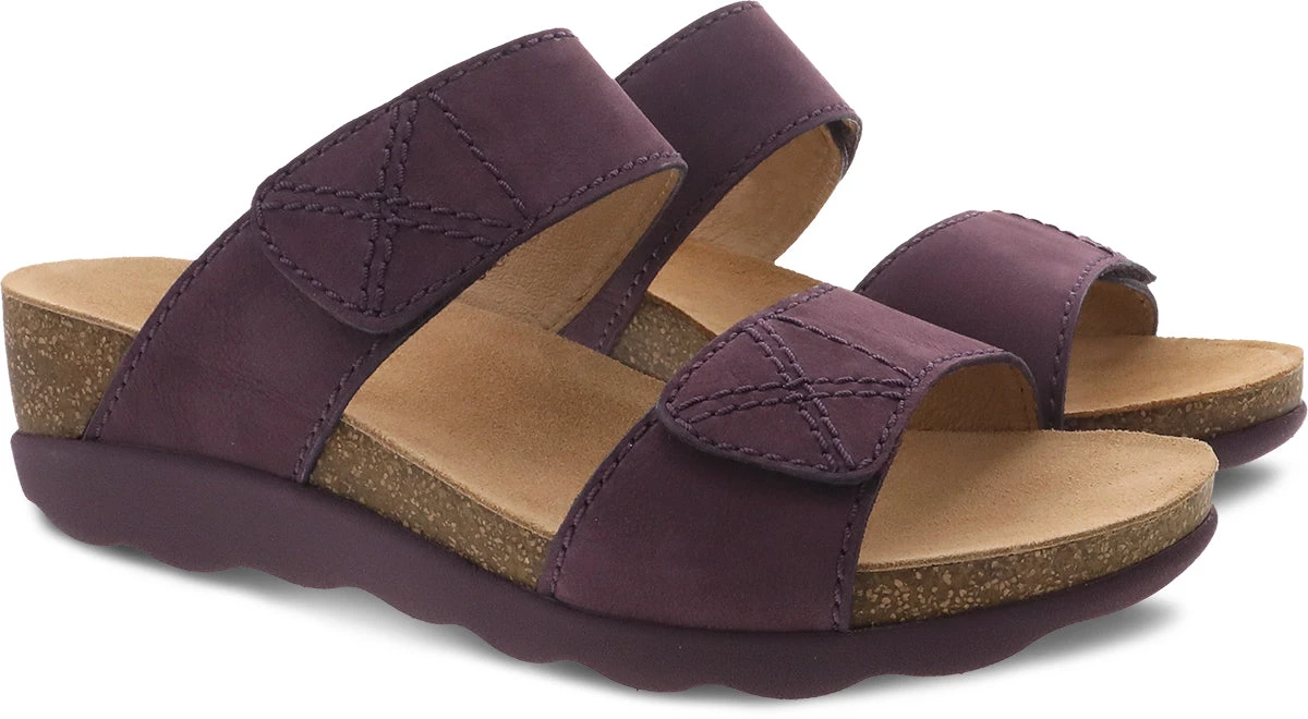 'Dansko' Women's Maddy - Purple Milled Nubuck - Image 5