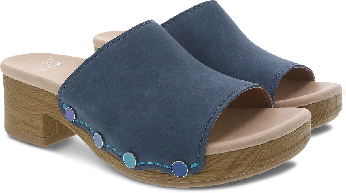 'Dansko' Women's Giana - Blue Milled Nubuck - Image 5