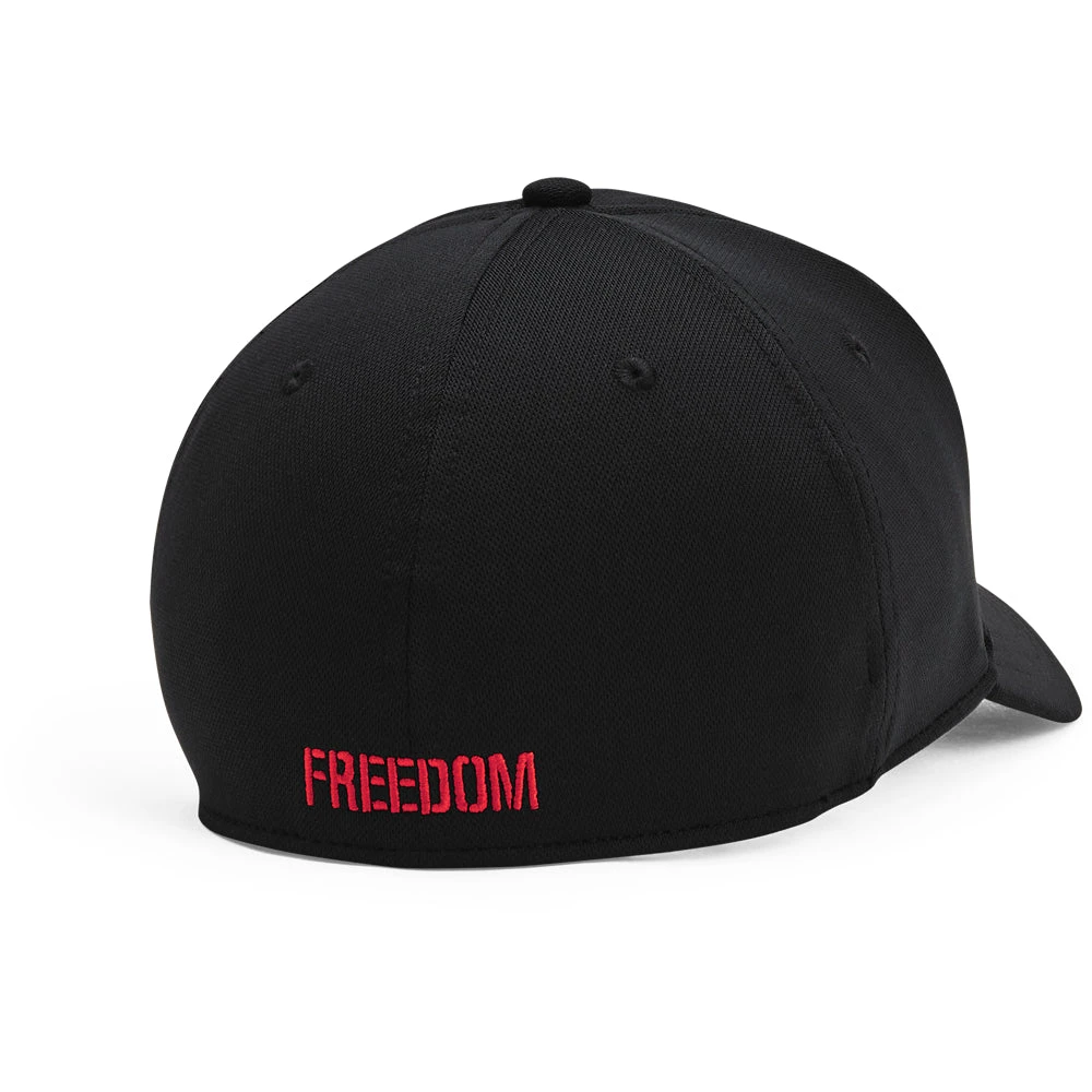 'Under Armour' Men's Freedom Blitzing Hat - Black - Image 2