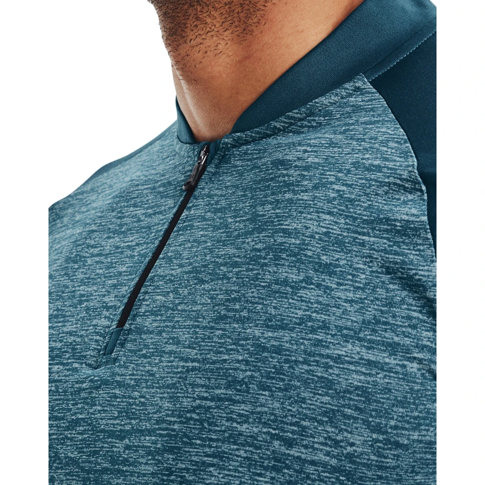 'Under Armour' Men's Tech™ 2.0 1/4 Zip - Static Blue - Image 2